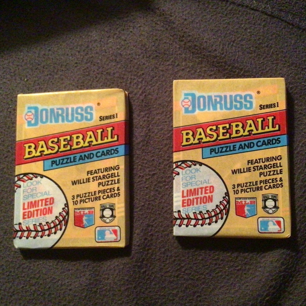 MLB 1991 DONRUSS baseball cards